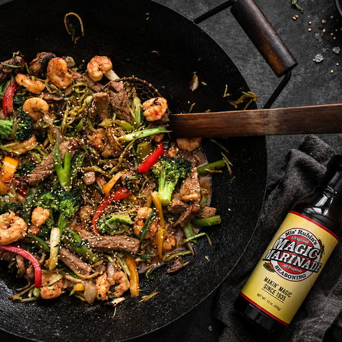 Mis Rubin’s Surf & Turf Stir Fry